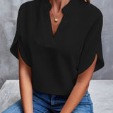 Franziska | Women's Flowing V-Neck Blouse