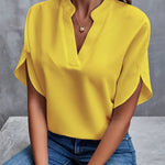 Franziska | Women's Flowing V-Neck Blouse