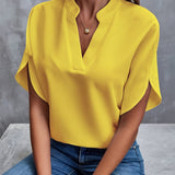 Franziska | Women's Flowing V-Neck Blouse