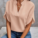 Franziska | Women's Flowing V-Neck Blouse