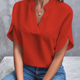 Franziska | Women's Flowing V-Neck Blouse