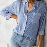 Paloma | Dressy Striped Blouse