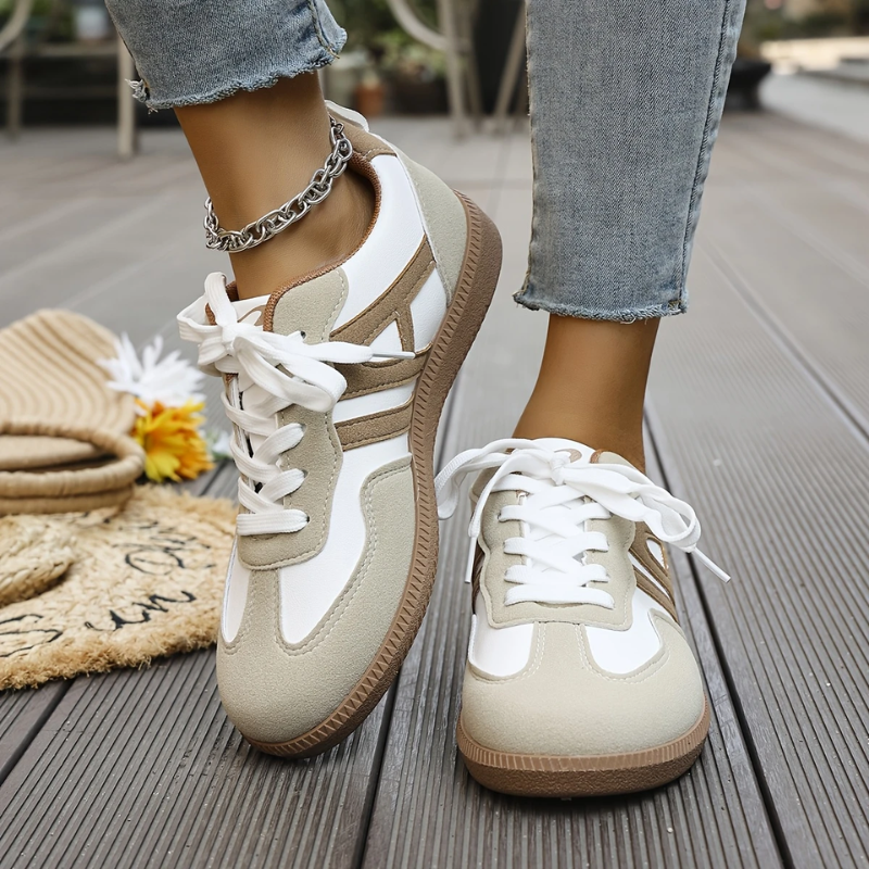 Lisa Orthopedic Comfortable Sneakers Khaki, photo studio