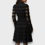 Paisley | Sheer Fringed Midi Dress