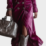 Vera | Long Velvet Blazer Dress