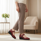 Ariane | Comfort Wedge Shoes with a Buckle Strap