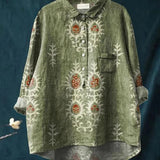 Mariella | Vintage Romantic Print Blouse