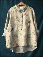 Mariella | Vintage Romantic Print Blouse