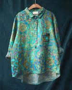 Mariella | Vintage Romantic Print Blouse