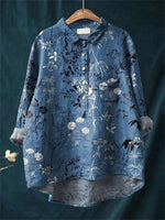 Mariella | Vintage Romantic Print Blouse
