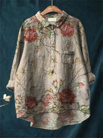 Mariella | Vintage Romantic Print Blouse
