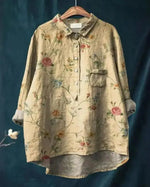 Mariella | Vintage Romantic Print Blouse