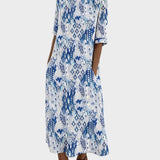Emma | Light and Flowy Floral Midi Dress