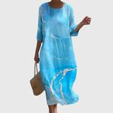 Elegant Floral Maxi Dress
