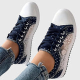 Albertine | Orthopaedic Sneakers with Embroidered Panels