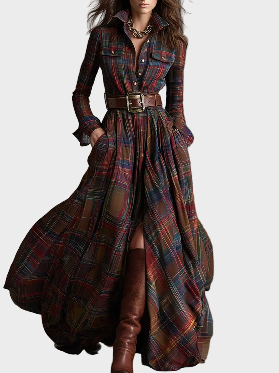 Evelyn | Classic Elegant Shirt Dress