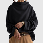 Black High-Neck Top