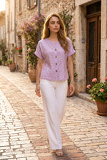 Elegant Floral Blouse