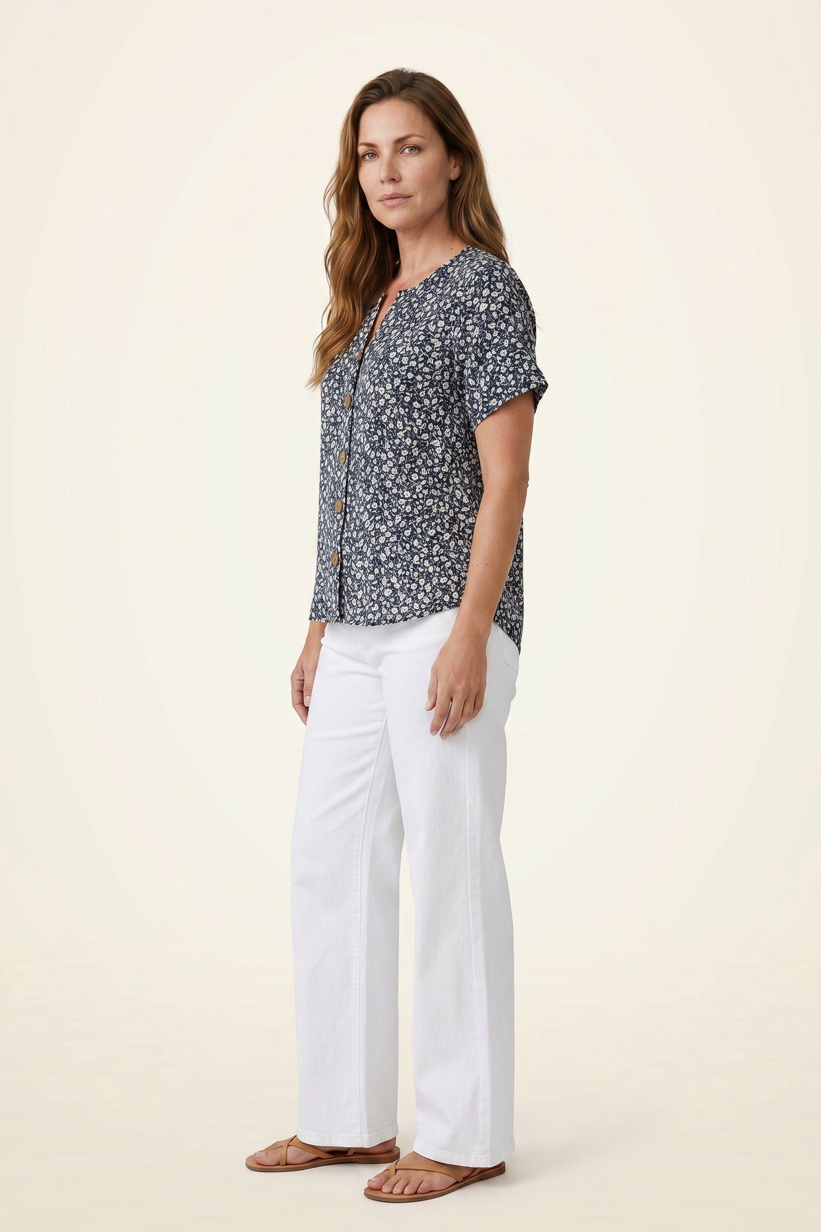 Elegant Floral Blouse