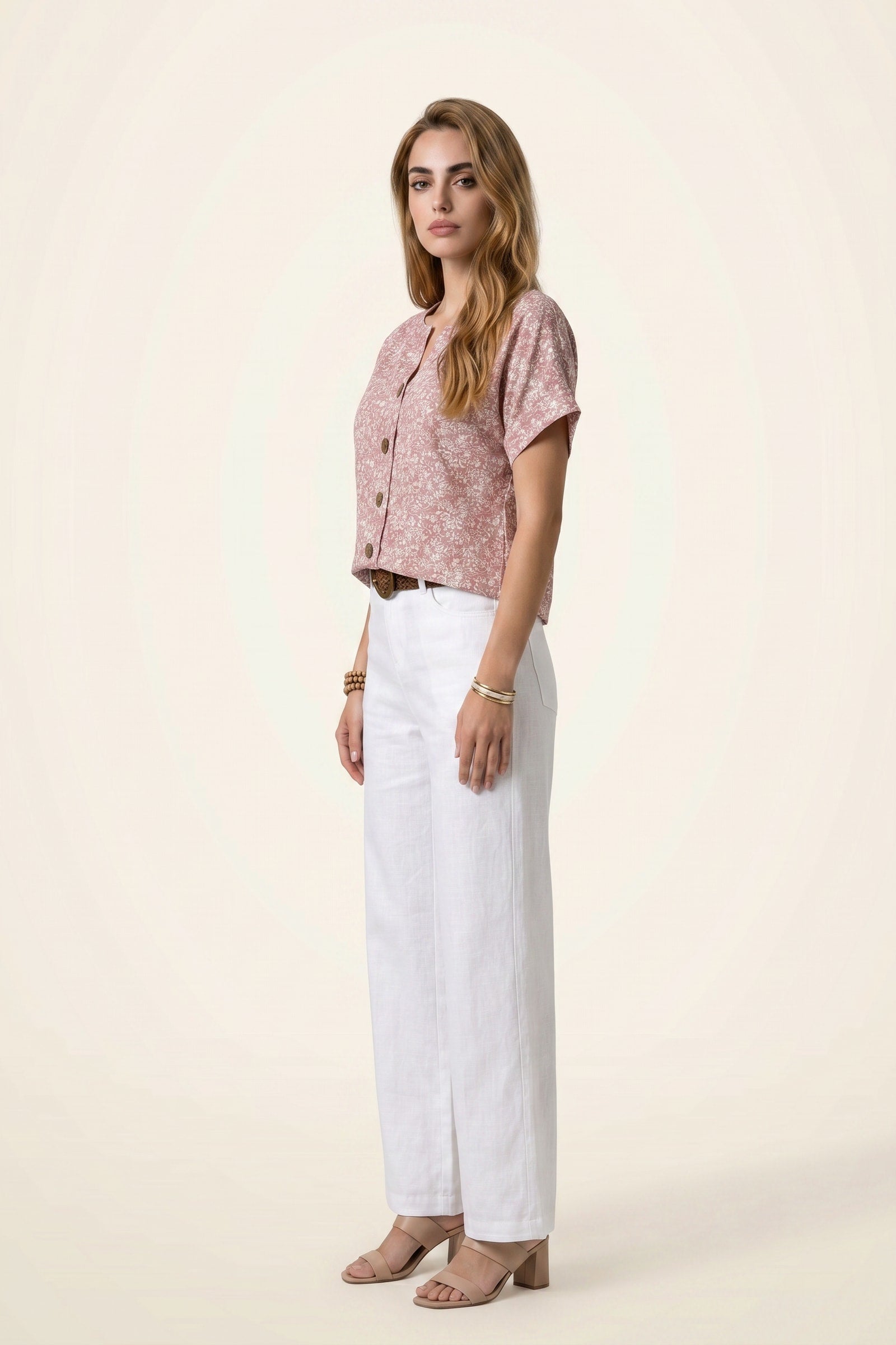 Elegant Floral Blouse