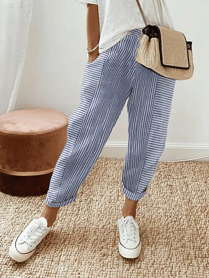 Trousers you can sit down in.