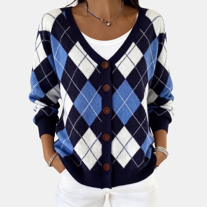 Blue Diamond Cardigan
