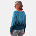 Blue Fir Nordic Jumper