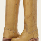 Jane | Tall Pull-On Boots with a Stacked Heel