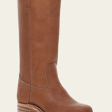 Jane | Tall Pull-On Boots with a Stacked Heel