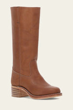 Jane | Tall Pull-On Boots with a Stacked Heel