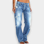 Elegant Straight-Leg Jeans