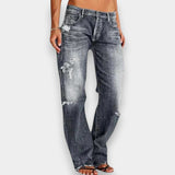 Elegant Straight-Leg Jeans