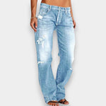 Elegant Straight-Leg Jeans