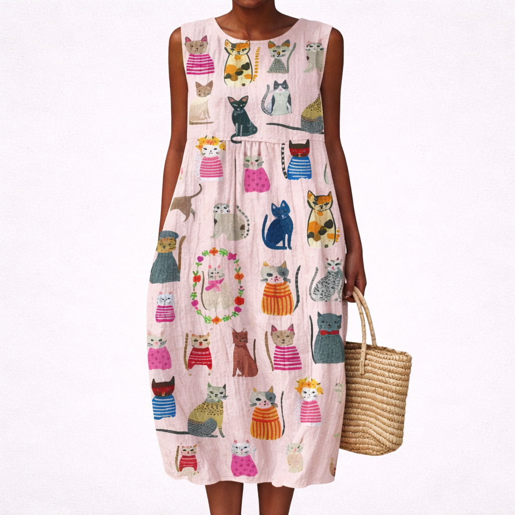 Carly | Women's Sleeveless Summer Dress