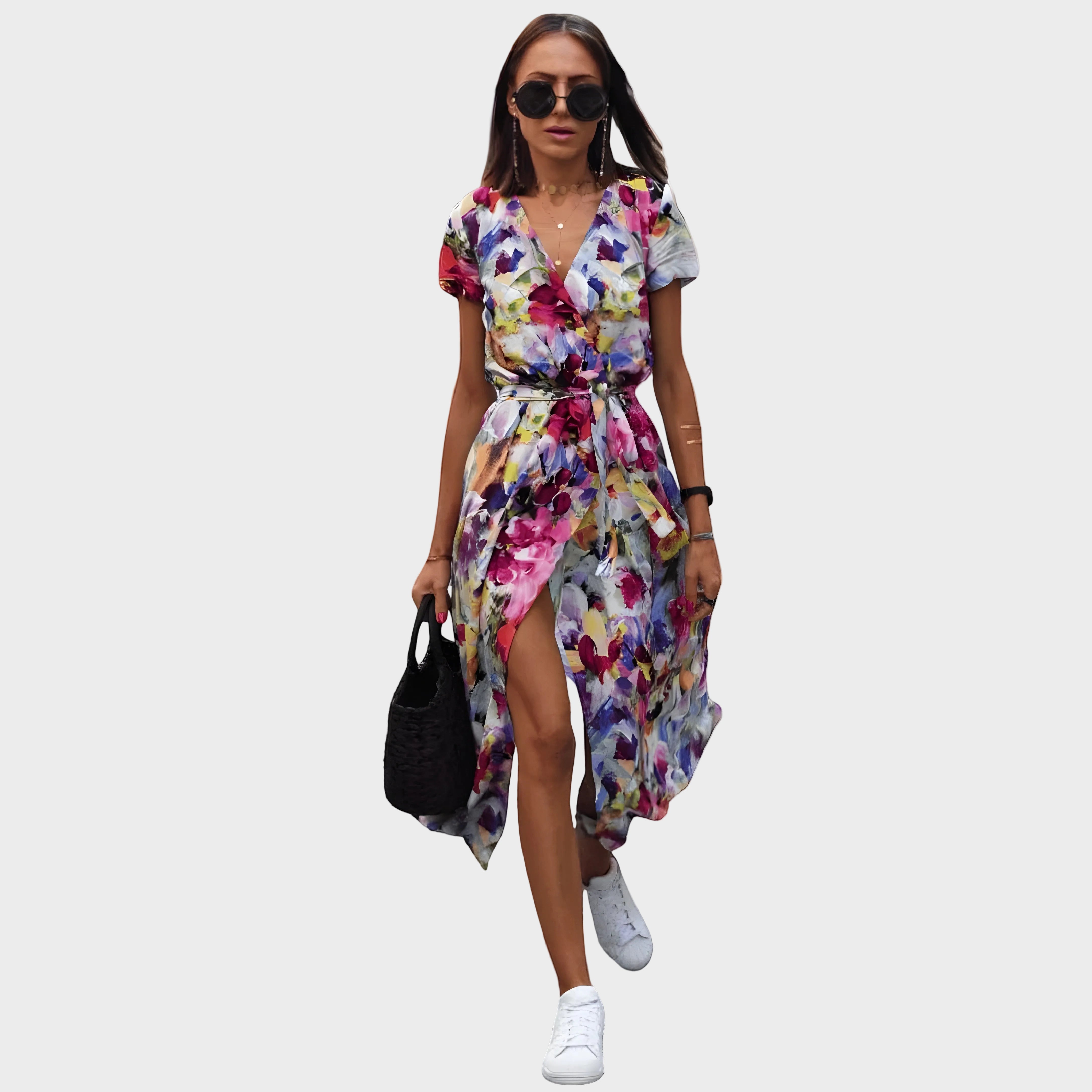 Alda | Airy Elegant Dress for Every Occasion Floral, photo studio
