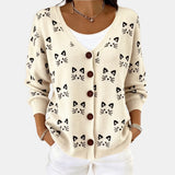 Cat Faces Cardigan