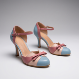 Celeste | Comfort Court Shoes with a Low Heel