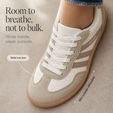 Solange | Retro Orthopaedic Trainers with Laces
