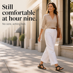 Delphine | Dual-Strap Adjustable Slingback Sandals