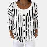 Chalk Stripe Cardigan