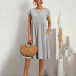 Anthea | Timelessly Elegant Flowy Dress