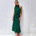 Allie | Evening Dress with Flowy Skirt
