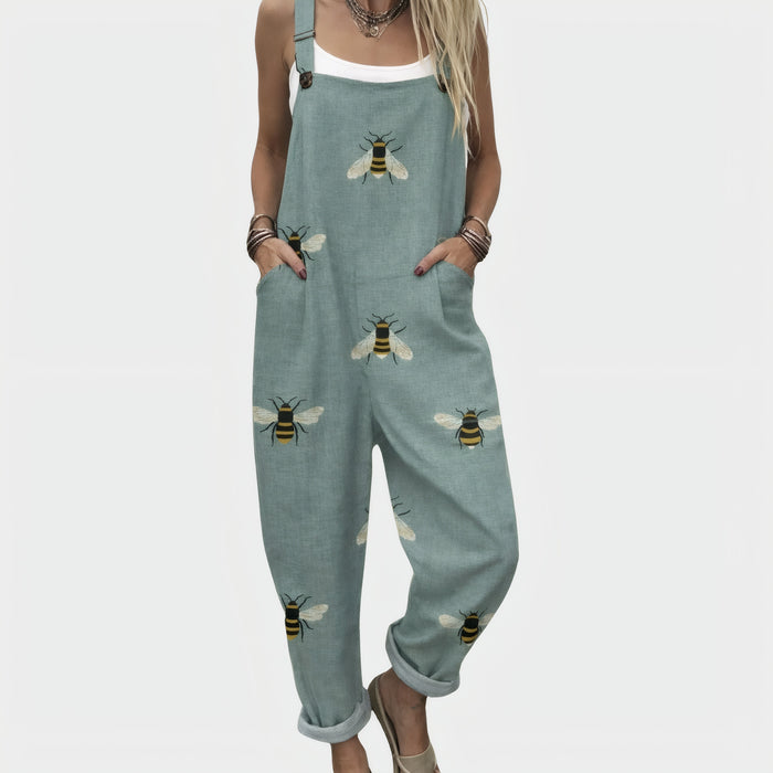 Yasmin | Women's Fresh Nature Bee Overalls