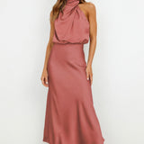 Allie | Evening Dress with Flowy Skirt
