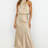 Allie | Evening Dress with Flowy Skirt