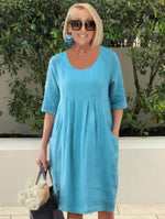 Jackie | Summer Tunic Dress with Pockets
