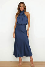 Allie | Evening Dress with Flowy Skirt