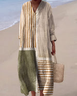 Annalise | Airy Artistic Print Dress