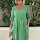 Jackie | Summer Tunic Dress with Pockets