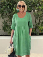 Jackie | Summer Tunic Dress with Pockets
